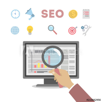 Search engine optimization illustration Search engine optimization illustration