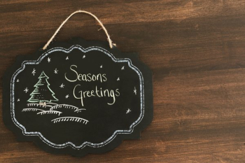 Seasons Greetings Chalkboard Seasons Greetings Chalkboard
