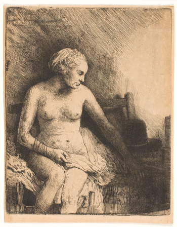 Seated female model | Free Photo - rawpixel