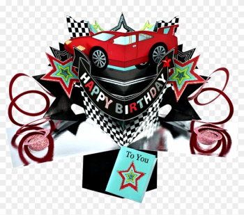Second Nature Pop Up Card - Car Second Nature Pop Up Card - Car