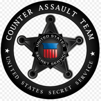 Secret Service Counter-Assault Teams United States Secret Service Logo Politiskilt Organization - Police 