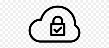 Secure Checkout - Cloud Security Icon Png