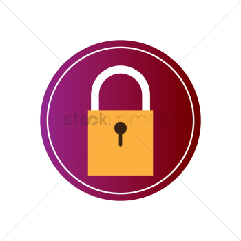 Secure lock icon Secure lock icon