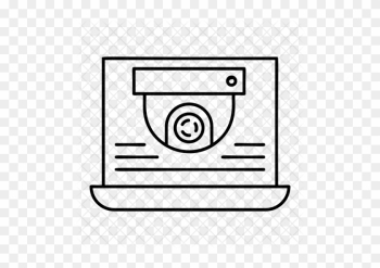 Security Camera Icon - Circle Security Camera Icon - Circle