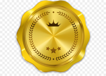 Security token Gold medal Initial coin offering - Vector Gold Medal 