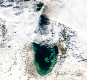 Sediment Transforms Lake Michigan, Original f.. | Free public domain photo - 440733