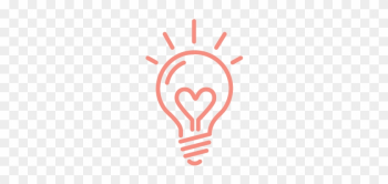 See Our Wedding Blog For More Inspiration And Vendor - Light Bulb Heart Icon