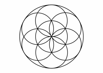 Seed Of Life - Flower Of Life 7 Circles Free PNG Images & Clipart ...