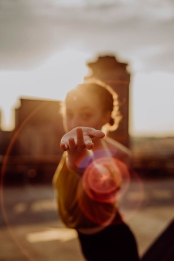 selective focus photo of woman