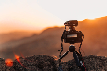 Selective Focus Photography of Action Camera With Stand Selective Focus Photography of Action Camera With Stand