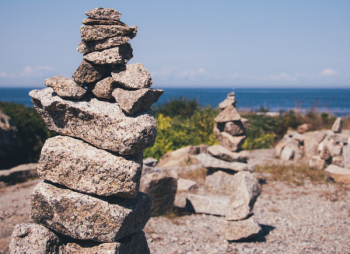 Selective Focus Photography of Balance Rock Selective Focus Photography of Balance Rock