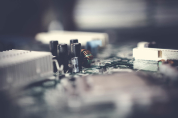 Selective Focus Photography of Circuit Board Selective Focus Photography of Circuit Board