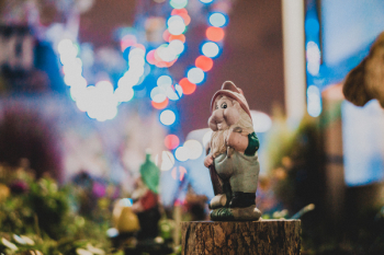 Selective Focus Photography Of Gnome Figurine Selective Focus Photography Of Gnome Figurine