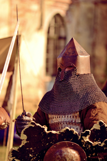 Selective Photography of Soldier With Armor Selective Photography of Soldier With Armor