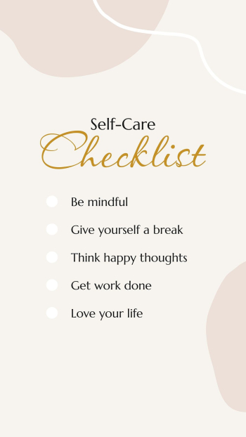 Self-care checklist template, Instagram story, | Free Vector Template - rawpixel Self-care checklist template, Instagram story, | Free Vector Template - rawpixel