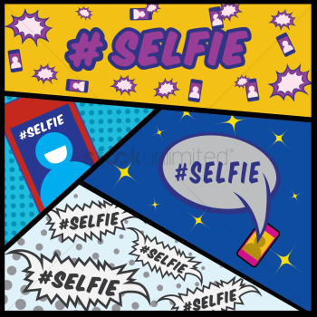 Selfie concept
