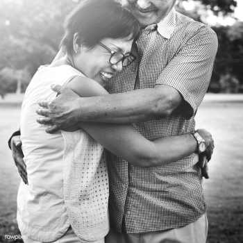 Senior Asian couple hugging each other | Free stock photo - 61637 Senior Asian couple hugging each other | Free stock photo - 61637