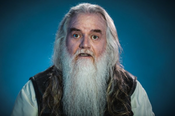 Senior Bearded Man In Awe Senior Bearded Man In Awe