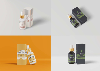 Serum Packaging Mockup