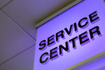 Service Center Signage Service Center Signage