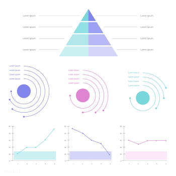 Set elements of infographic | Free stock vector - 77770