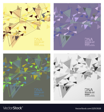 Set of abstract dna strand symbol isolated on vector image
