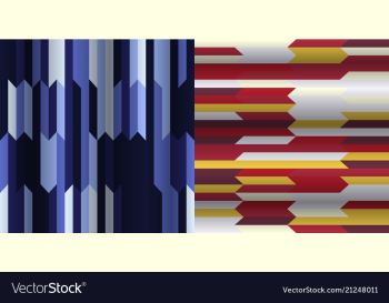 Set of abstract geometric seamless color vector image Set of abstract geometric seamless color vector image