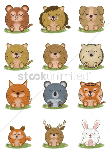 Set of animals Set of animals