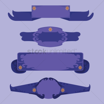 Set of banners Set of banners