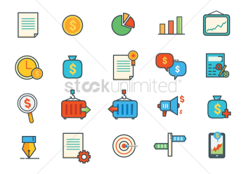 Set of business icons Set of business icons