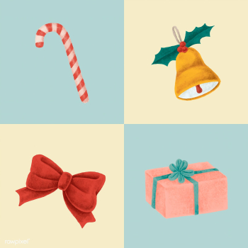 Set of hand drawn Christmas illustrations | Free stock vector - 488698 Set of hand drawn Christmas illustrations | Free stock vector - 488698
