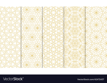 set of islamic patterns 001 set of islamic patterns 001