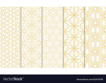 set of islamic patterns 002 set of islamic patterns 002