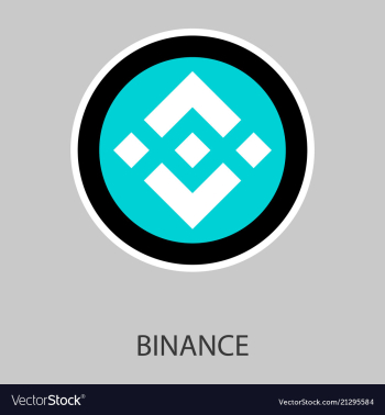 Set of physical golden coin binance coin bnb vector image Set of physical golden coin binance coin bnb vector image