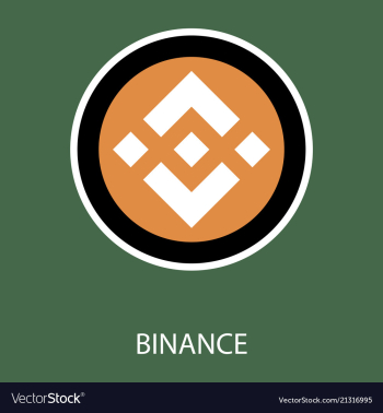 Set of physical golden coin binance coin bnb vector image Set of physical golden coin binance coin bnb vector image