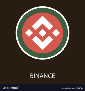 Set of physical golden coin binance coin bnb vector image Set of physical golden coin binance coin bnb vector image