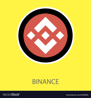 Set of physical golden coin binance coin bnb vector image Set of physical golden coin binance coin bnb vector image