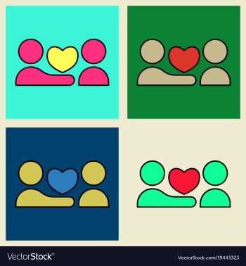 Set of thumbs up like social network facebook etc vector image Set of thumbs up like social network facebook etc vector image