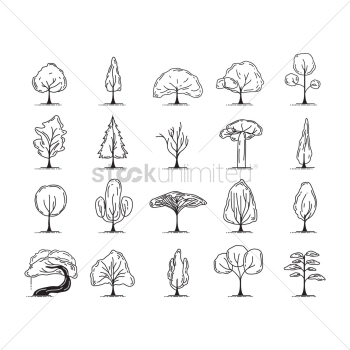 Set of trees Set of trees