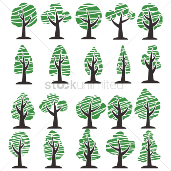 Set of trees Set of trees