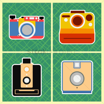 Set of vintage cameras Set of vintage cameras