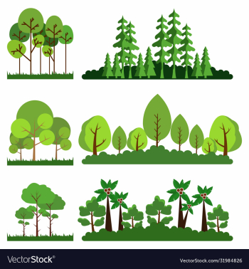 set trees background collection premium