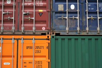 several cargo containers several cargo containers
