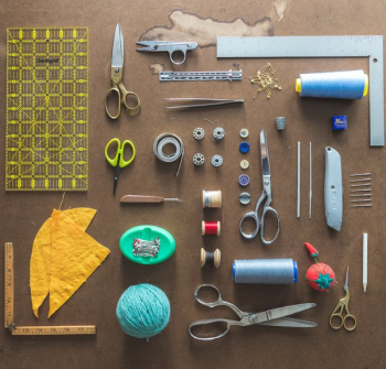 Sewing Tools Knolling Sewing Tools Knolling