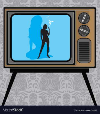 Sexy show vector image Sexy show vector image