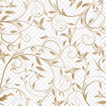 Shading - Floating Gold elegant pattern vector 