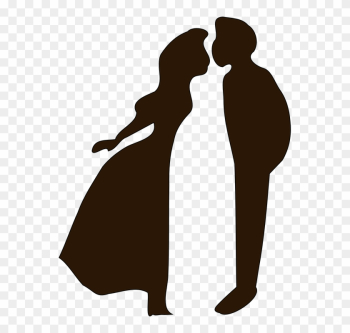 Shadows Clipart Wedding Couple - Romance Png Shadows Clipart Wedding Couple - Romance Png
