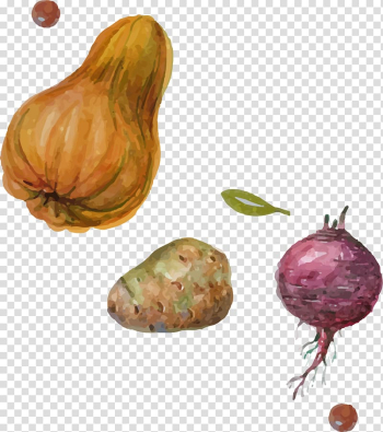 Shallot Pumpkin Vegetable, onion potato pumpkin elements transparent background PNG clipart