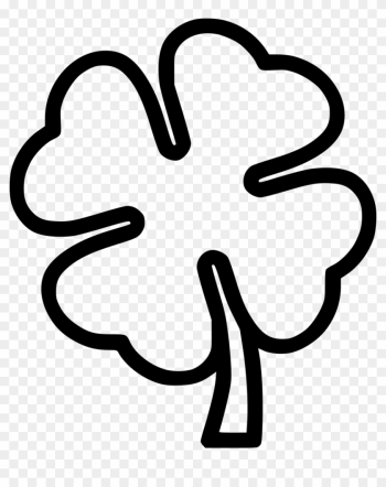 Shamrock Four Clover Leaf Comments - Shamrock Icon Png