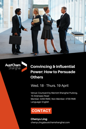 Shanghai: Convincing & Influencial Power — Advance Shanghai: Convincing & Influencial Power — Advance